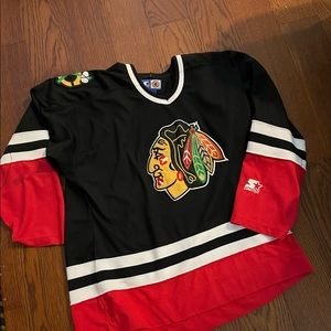 Blackhawks Jersey-great condition, size xl